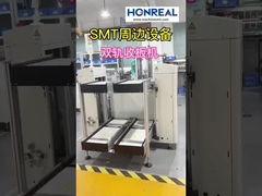 Caricatore e scaricatore di PCB completamente automatici a doppia traccia con schermo touch LED SMEMA Interface