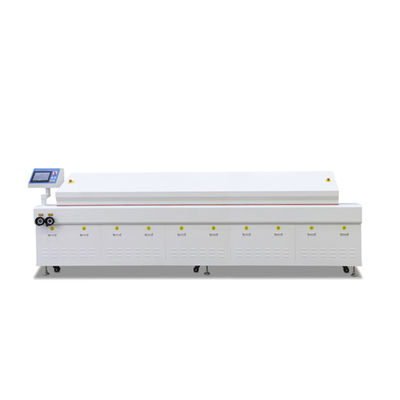 qualità  8 Zone SMT Reflow Soldering Machine with Touch Screen PLC Control fabbrica