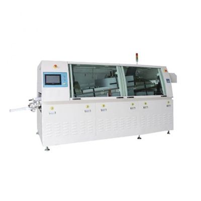 qualità  Dual Waves SMT Wave Soldering Oven Automatic With Touch Screen PLC Control fabbrica