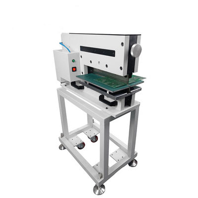 220V 60HZ macchina automatica di taglio per PCB a scanalatura V 330mm Lunghezza di taglio
