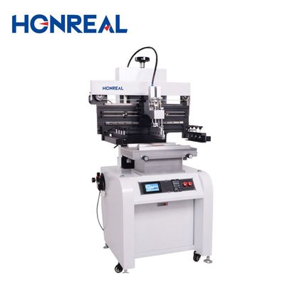 Flat Bed Screen SMT Stensil Printer di alta precisione semiautomatico