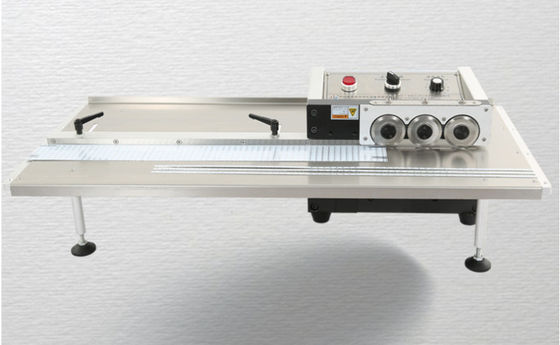 Pneumatica 240V PCB Cutting Machine, PCB V Grooving Machine Per Aluminium SMD RF4 Board