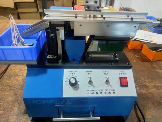 Radial Capacitor Formare resistore macchina di taglio del piombo Manuale Tipo