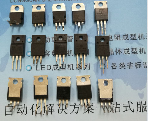 SC-101E Macchina per la formazione del piombo per componenti a triodo per la formazione di elementi di pali di ponte