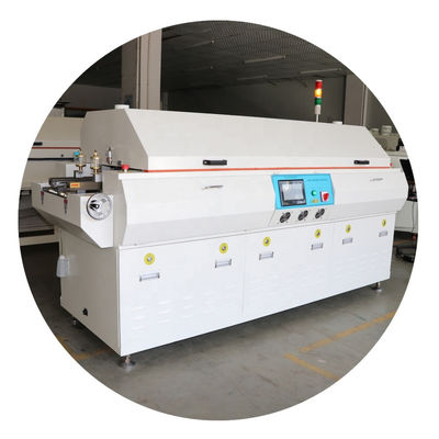 6 zone SMT reflow macchina di saldatura forno libero da piombo per la linea di produzione di PCB