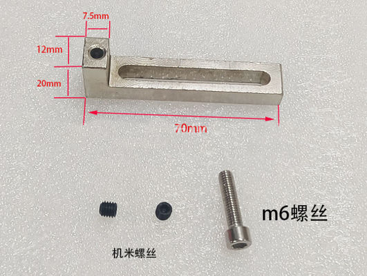 In acciaio inossidabile tenitore di tipo L e pin di supporto per stampante semiautomatica di pasta di saldatura