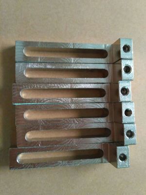 In acciaio inossidabile tenitore di tipo L e pin di supporto per stampante semiautomatica di pasta di saldatura