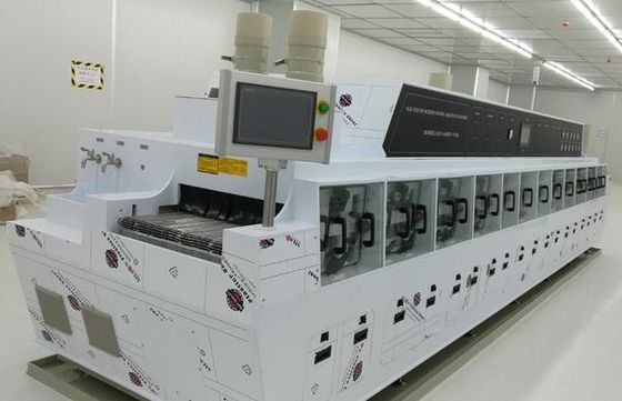Sezione di pulizia chimica attrezzature di pulizia SMT materiale PP resistente alla corrosione
