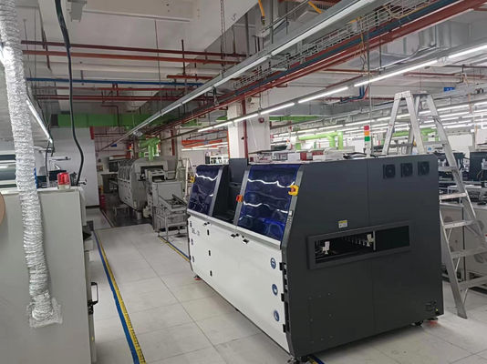 Macchina di saldatura a onde selettiva SMT professionale con pressione di N2 necessaria 0,4-0,6MPa