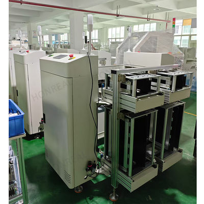 Controllo PLC SMT Discaricatore di PCB automatico doppio binario dopo la macchina di prova AOI