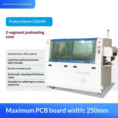 Macchina di saldatura a ondate di PCB a calore a mini-perforazione automatica senza piombo